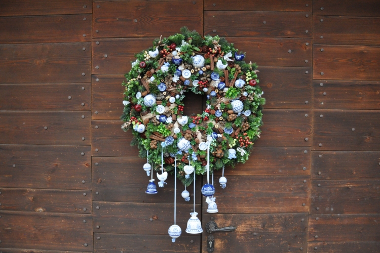 Huge christmas wreath