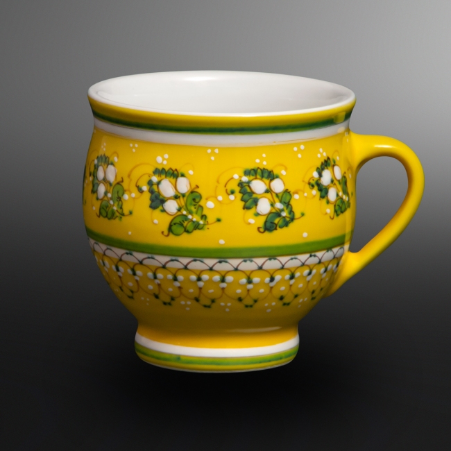 Bell-shaped mug