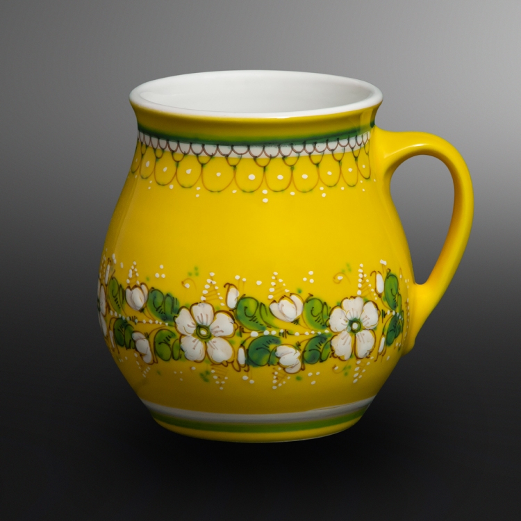 Pear-shaped mug